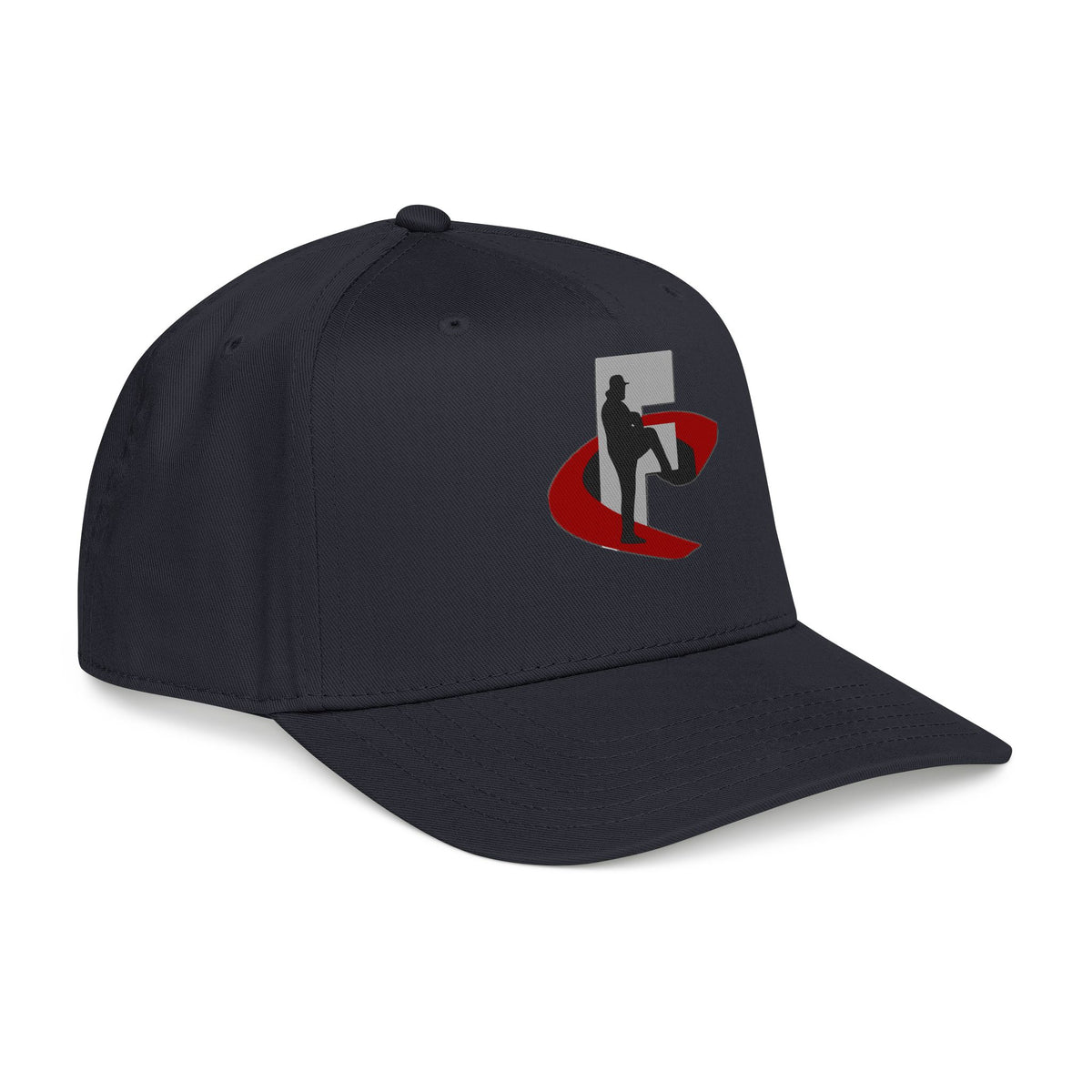 Mid Profile Baseball Cap — Sports Logo Hat