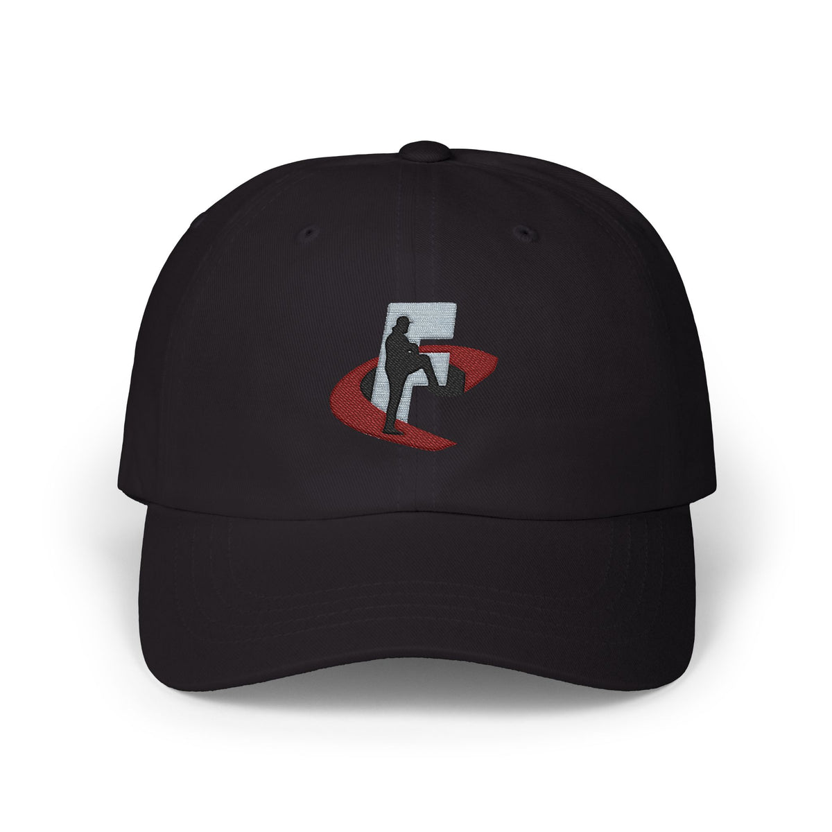 Dad Cap — Vintage Baseball Logo Embroidered Hat