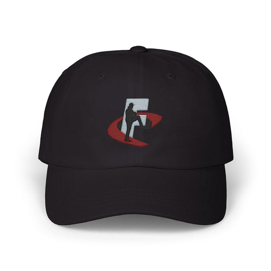 Dad Cap — Vintage Baseball Logo Embroidered Hat