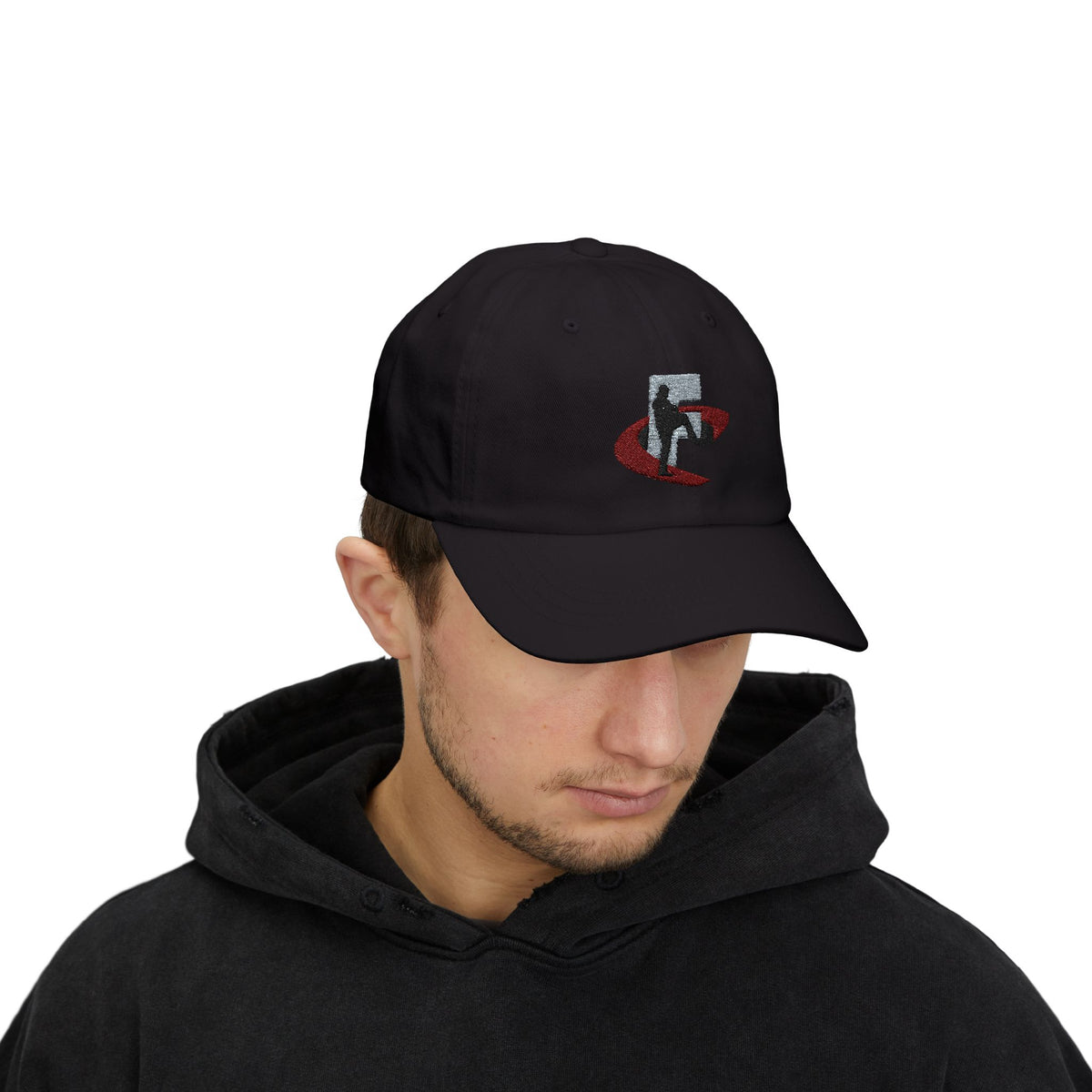 Dad Cap — Vintage Baseball Logo Embroidered Hat
